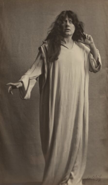 Arnold Genthe, ‘Julia Marlowe as Ophelia in Hamlet’, circa 1916