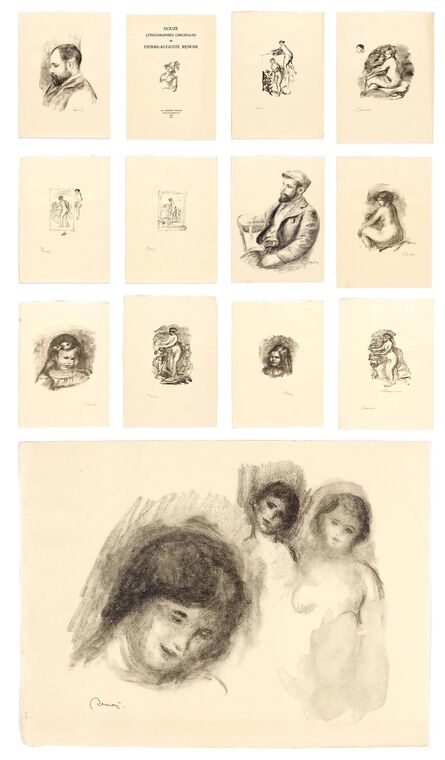 Pierre-Auguste Renoir, ‘Douze lithographies originales des Pierre-Auguste Renoir’, 1919