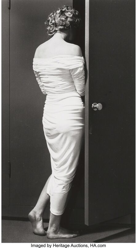 Philippe Halsman, ‘Marilyn entering the closet’, 1952