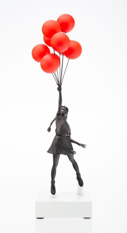 Medicom Toy X SYNC, ‘Flying Balloons Girl (Black/Red)’, 2019