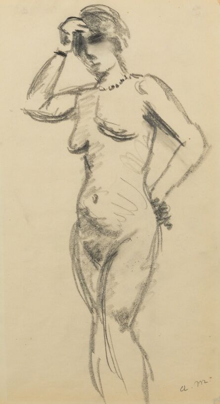 Albert Marquet, ‘Standing Female Nude’