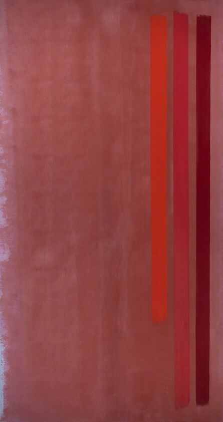 William Perehudoff, ‘Vertical Reds’, 1973