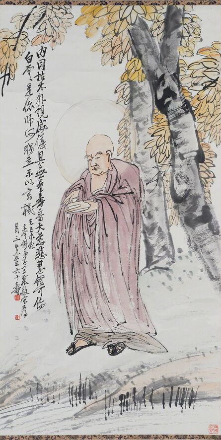 Wang Zhen, ‘Buddhist Sage’, 1905