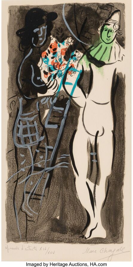 Marc Chagall, ‘Entrée en piste’, 1965