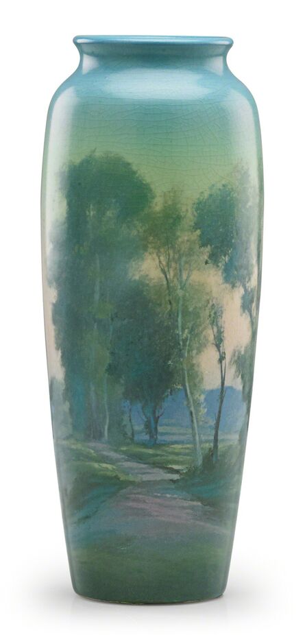 Fred Rothenbusch, ‘Scenic Vellum vase, Cincinnati, OH’, 1921