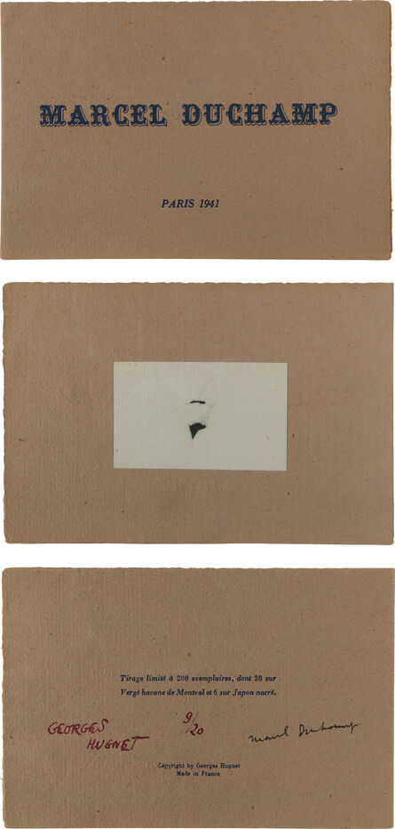 Marcel Duchamp, ‘Mustache and Beard of L.H.O.O.Q.’, 1941