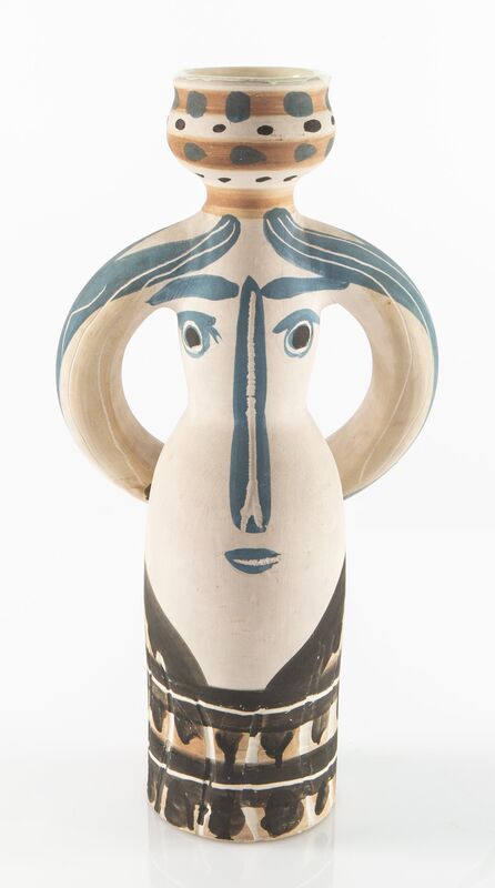 Pablo Picasso, ‘Lampe Femme’, 1955, Design/Decorative Art, Terre de faïence ceramic vase, Heritage Auctions