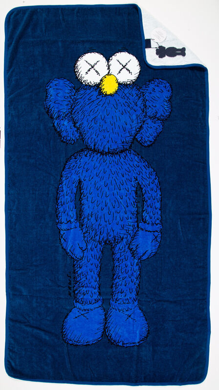 KAWS, ‘Companion Beach Towel (Navy) (two works)’, 2016, Other, Cotton towels, Heritage Auctions
