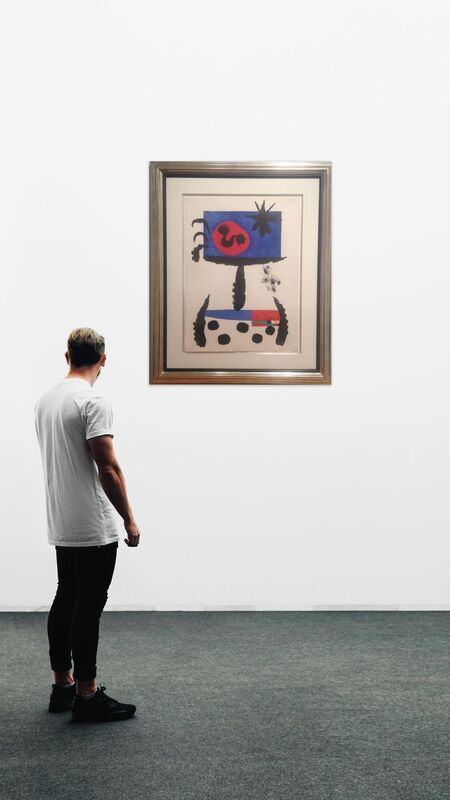 Joan Miró, ‘Palotin Giron’, 1955, Print, Lithograph printed on Arches paper, Garvey | Simon