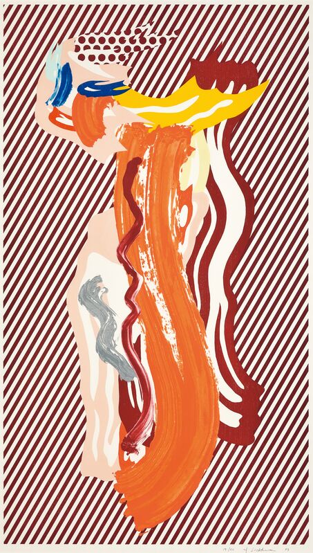 Roy Lichtenstein, ‘Nude’, 1989, Painting, Lithograph, waxtype, woodcut and screenprint on saunders waterford paper, Seoul Auction