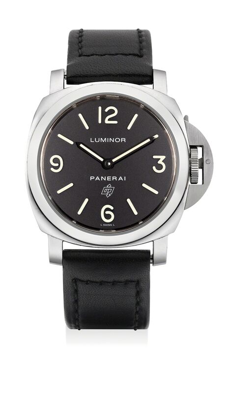 Panerai, ‘A rare limited edition stainless steel wristwatch with additional rubber strap, numbered 83 of a limited edition of 500 pieces’, Circa 2010, Fashion Design and Wearable Art, Stainless steel, Phillips