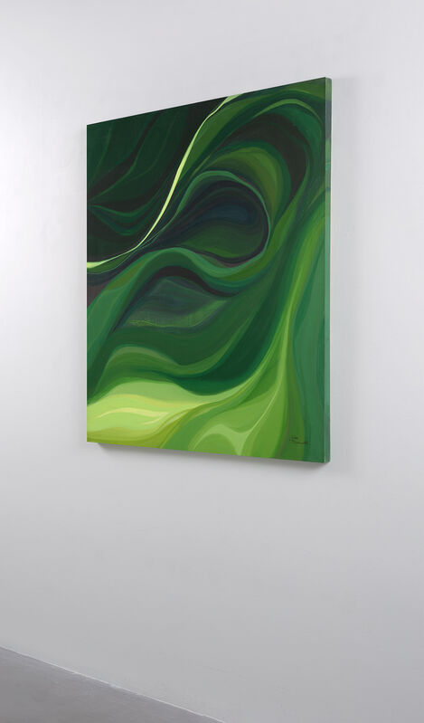 Lilian Thomas Burwell, ‘Greening’, 1983, Painting, Acrylic on canvas, Berry Campbell Gallery