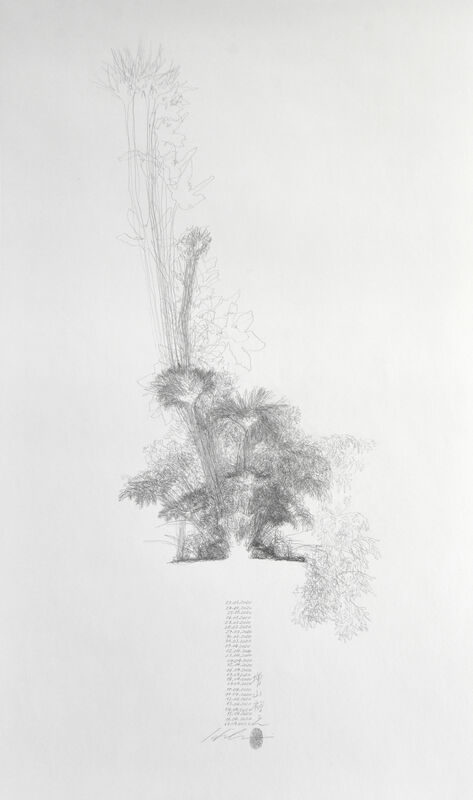 Hiroyuki Masuyama, ‘NO. 22 ’, 2020, Drawing, Collage or other Work on Paper, Pencil on paper, GALERIE URS REICHLIN