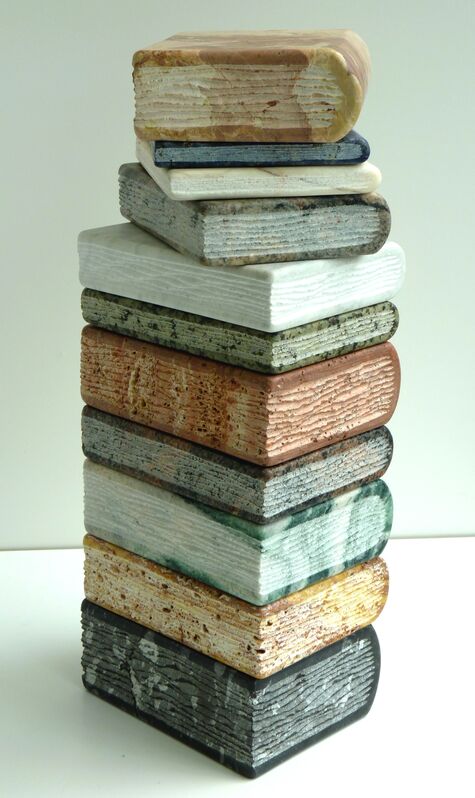 Kubach-Wilmsen, ‘Kleiner Buchturm (Small Book Tower)’, 2009, Sculpture, 11 Stones from all over the world., Henze & Ketterer & Triebold