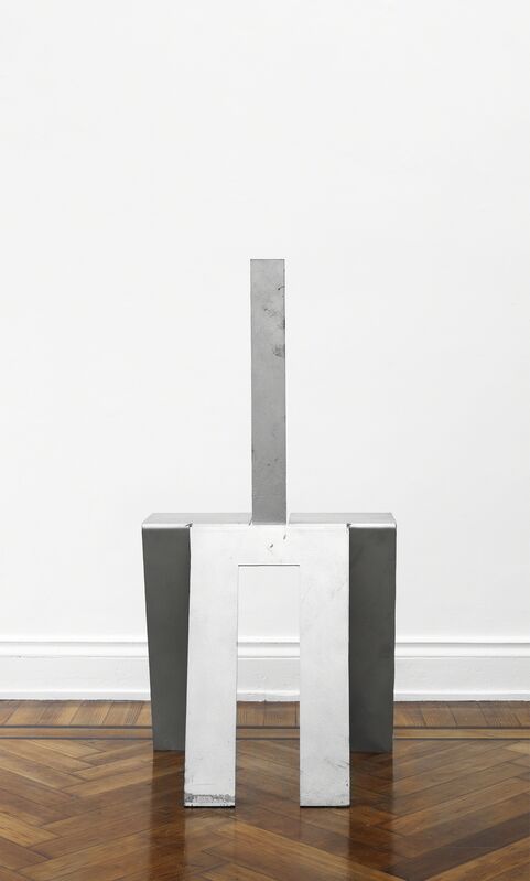 Scott Burton, ‘Healing Chair (Prototype) ’, ca. 1989, Sculpture, Steel, Cosmocosa