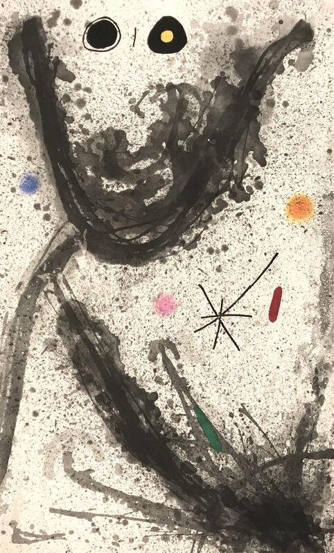 Joan Miró, ‘Le Pulsatier’, 1969, Print, Etching, aquatint, and carborundum, Georgetown Frame Shoppe