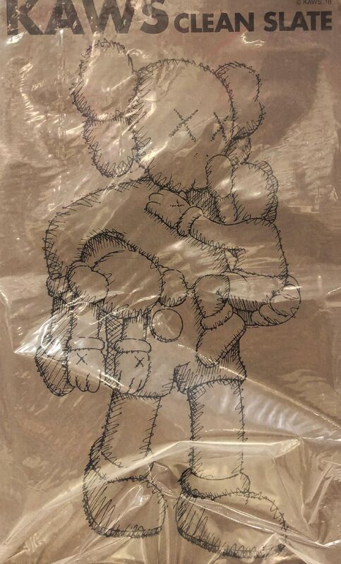 KAWS, ‘KAWS Clean Slate Set of 2’, 2018, Sculpture, Painted Vinyl Cast Resin Figures, Lot 180 Gallery