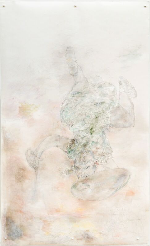 Marion Wagschal, ‘Persée’, 2019, Drawing, Collage or other Work on Paper, Watercolour, charcoal and pencil on paper, Projet Pangée