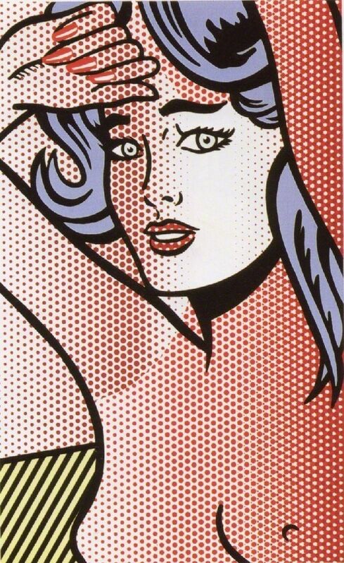 Roy Lichtenstein, ‘Nudes Series: Nude with Blue Hair’, 1994, Print, Relief print on Rives BFK mold-made paper, Coskun Fine Art