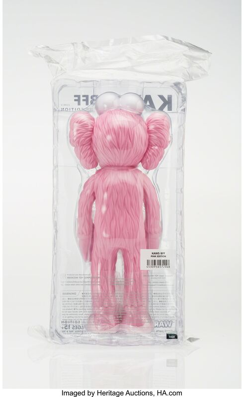 KAWS, ‘BFF (Pink)’, 2017, Other, Painted cast vinyl, Heritage Auctions