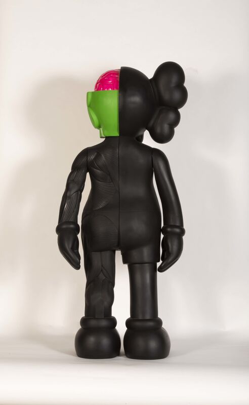 KAWS, ‘Four foot dissected companion (black)’, 2009, Other, Painted cast vinyl, DIGARD AUCTION