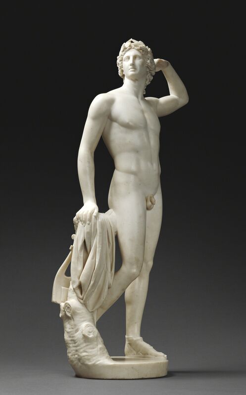 Antonio Canova, ‘Apollo Crowning Himself’, 1781-1782, Marble, J. Paul Getty Museum