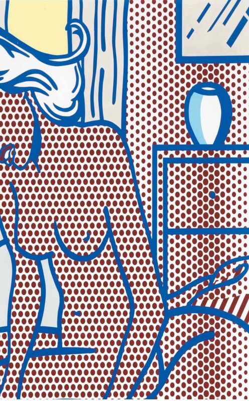 Roy Lichtenstein, ‘Two Nudes, State I (Corlett 285)’, 1994, Print, Relief print in colors on Rives BFK mold-made paper, Art Commerce