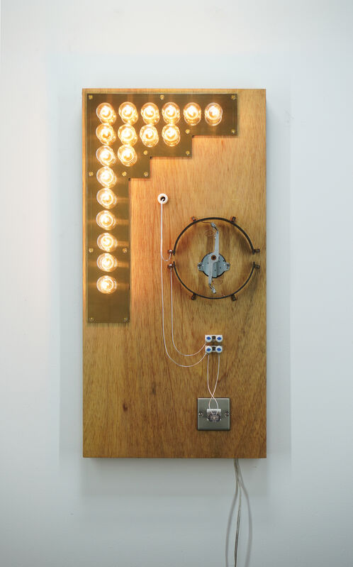 Satoru Tamura, ‘Point of Contact for 18 Incandescent Lamps #4’, 2020, Mixed Media, Mixed Media, MAKI