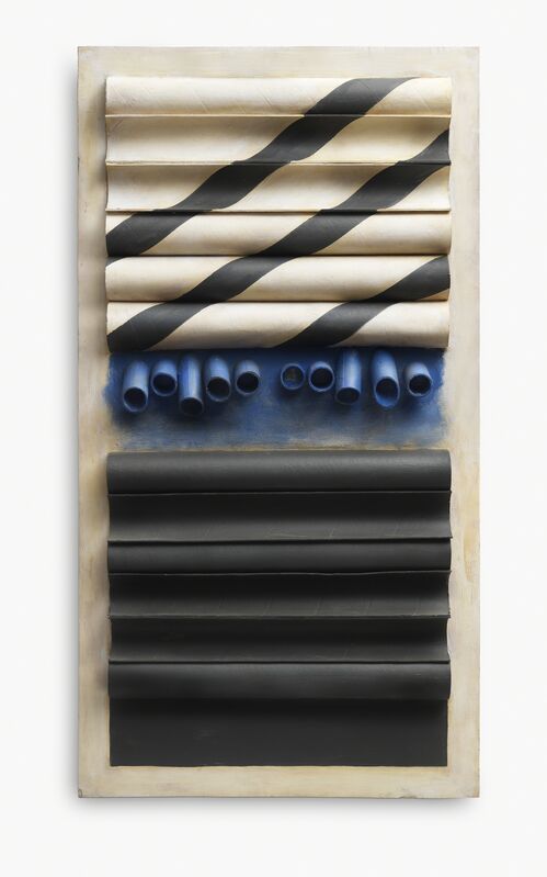 Luis Wells, ‘Composición’, 1964, Painting, Wood, cardboard and paint, MAMAN Fine Art Gallery