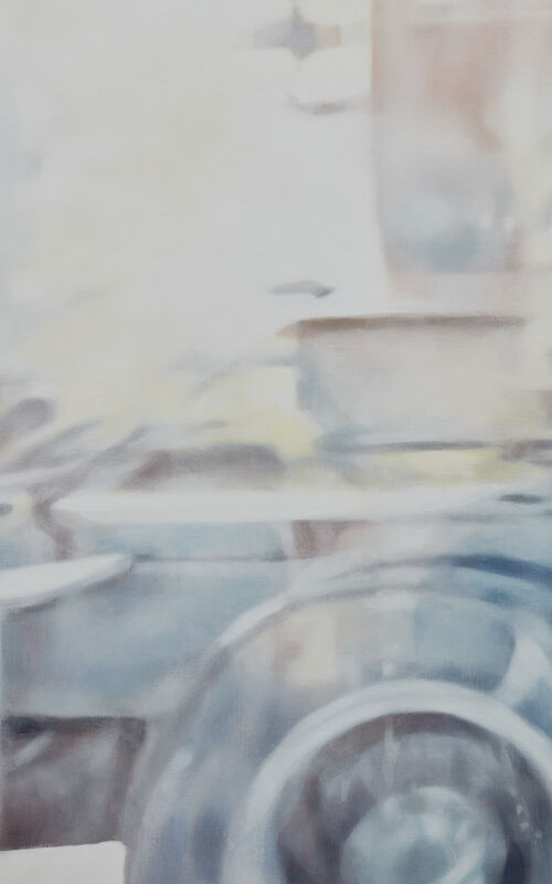 Judith Eisler, ‘Serena (Car Interior)’, 2020, Painting, Oil on canvas, Casey Kaplan