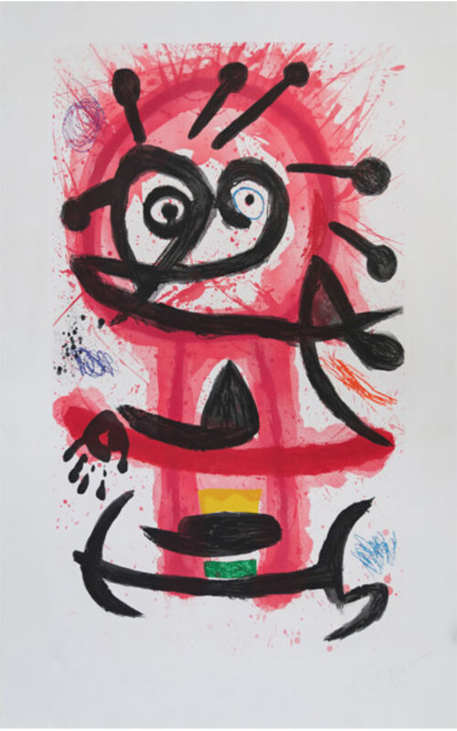 Joan Miró, ‘Danseuse Creole – Creole Dancer (D. 1003)’, 1978, Print, Carborundum, Etching and Aquatint, Vanessa Villegas Art Advisory
