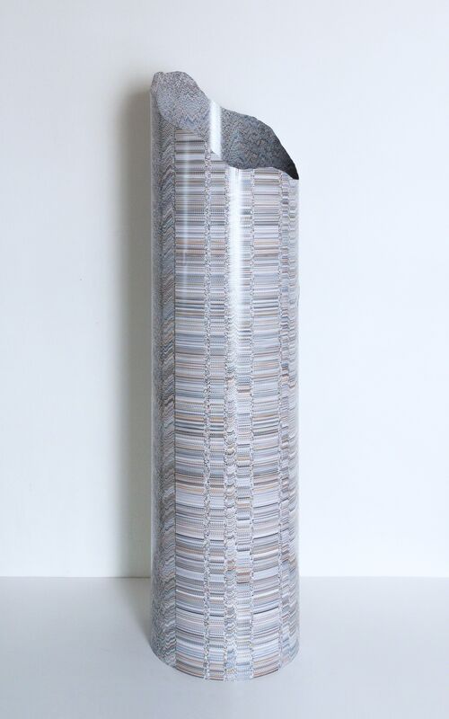 Mathieu Merlet Briand, ‘Google Carrara Marble, Fragment de Colonne 1’, 2016, Mixed Media, Analog c-print on photographic paper, mounted on aluminium., Collectionair