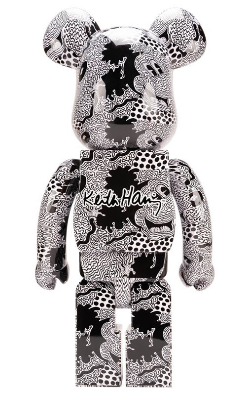 Keith Haring, ‘Keith Haring Mickey Mouse 1000% Bearbrick (Keith Haring Berbrick)’, 2020, Ephemera or Merchandise, Vinyl sculpture, Lot 180 Gallery