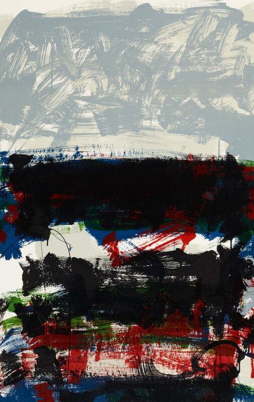 Joan Mitchell, ‘Champs (Fields); from the Carnegie Hall Centennial Fine Art portfolio’, 1990, Print, Lithograph in colors on wove paper, Art Commerce