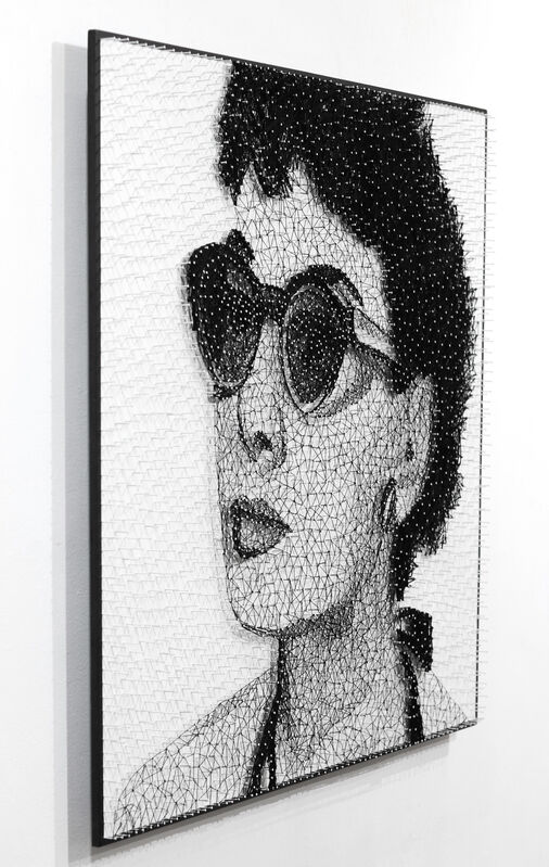 Ricky Hunt, ‘Audrey In The Sun’, 2020, Mixed Media, Nails and Thread on Wood, Artspace Warehouse