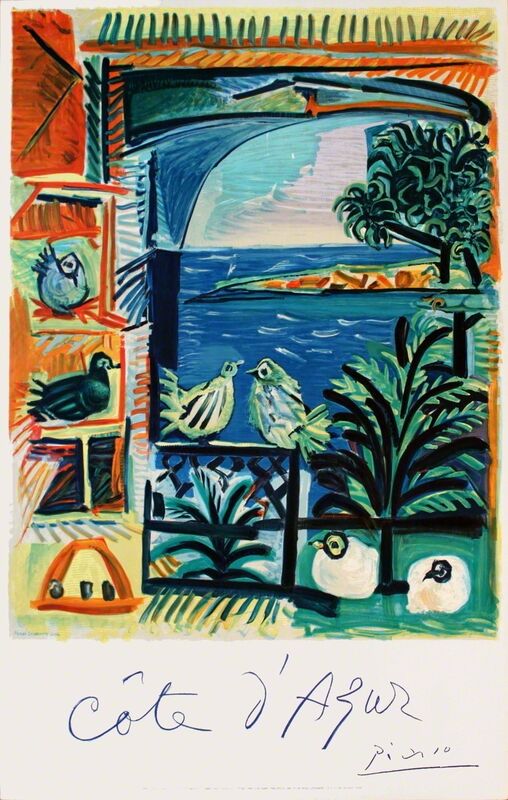 Pablo Picasso, ‘Cote D'Azur’, 1962, Print, Lithograph, ArtWise