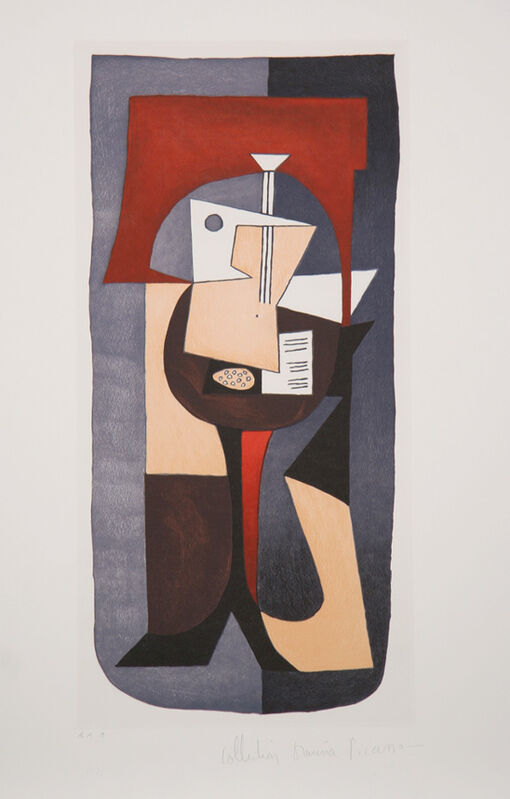 Pablo Picasso, ‘Guitare et Partition, 1920’, 1979-1982, Print, Lithograph on Arches paper, RoGallery
