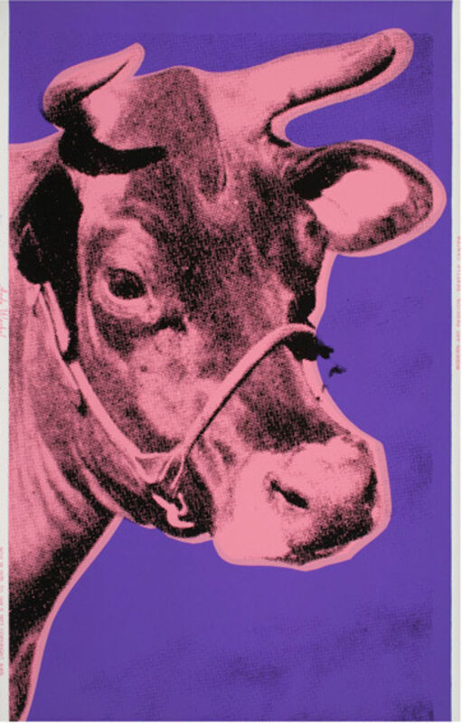 Andy Warhol, ‘Cow (F & S 12A)’, 1976, Print, Screenprint on wallpaper, Authenticated and stamped verso by the Andy Warhol Foundation for the Visual Arts, Kenneth A. Friedman & Co.