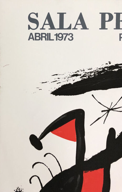 Joan Miró, ‘Sala Pelaires, Palma de Mallorca’, 1973, Ephemera or Merchandise, Color screen printing, OBA/ART