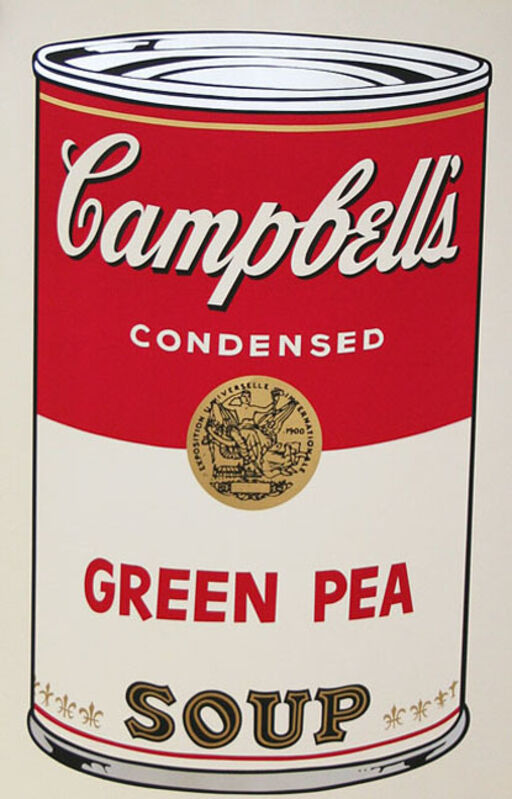 Andy Warhol, ‘Campbell's Soup I, II.50 Green Pea ’, 1968, Print, Color screenprint, Elizabeth Clement Fine Art