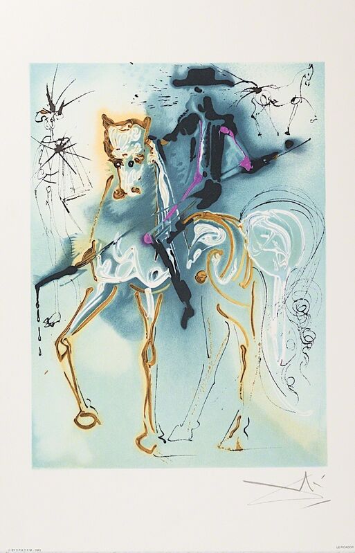 Salvador Dalí, ‘Le Picador’, 1983, Print, Lithograph on Vélin d'Arches Paper, Art Lithographies