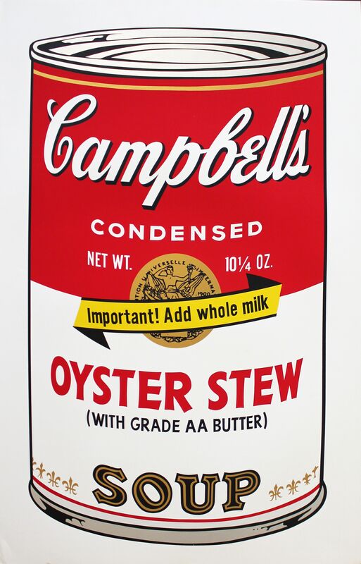 Andy Warhol, ‘Oyster Stew, Campbell's Soup II ’, 1969, Print, Silkscreen, Robert Berman Gallery