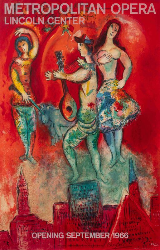Marc Chagall, ‘Carmen’, 1966, Print, Lithograph, Hindman