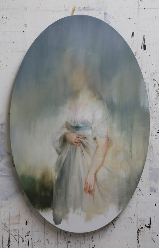 Jake Wood-Evans, ‘Study for Princess Sophia, Daughter of George III, after Beechey’, 2019, Painting, Oil on linen., Unit London