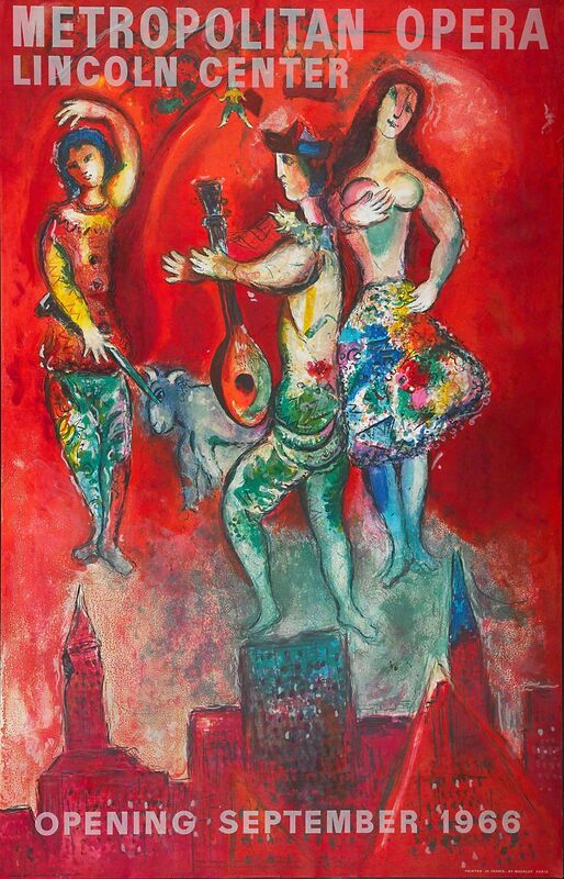 Marc Chagall, ‘Two Lithographic Posters in Colors: Romeo & Juliet, Carmen’, Print, Lithograph posters, Rago/Wright/LAMA