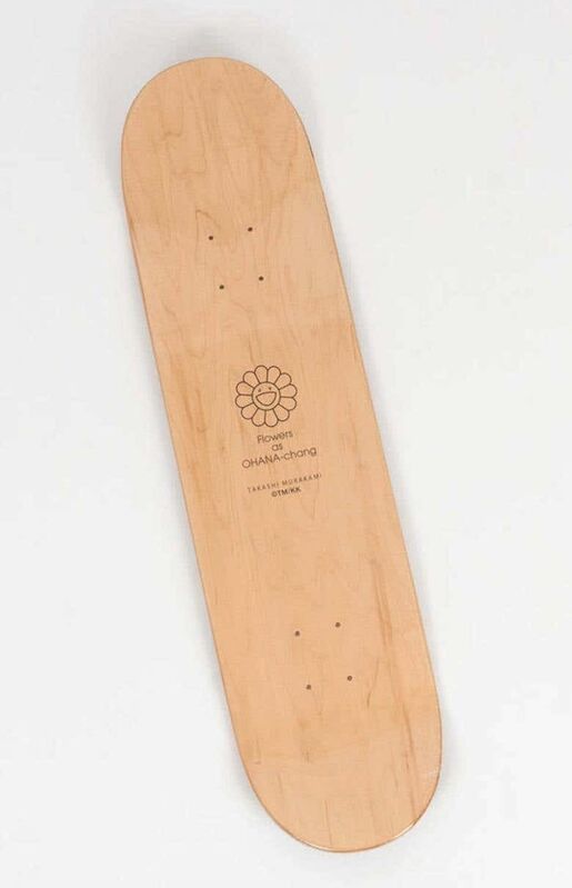 Takashi Murakami, ‘Takashi Murakami Flowers skateboard decks: set of 2 (Takashi Murakami skate) ’, 2017-2019, Design/Decorative Art, Silkscreen on Maple Wood, Lot 180 Gallery