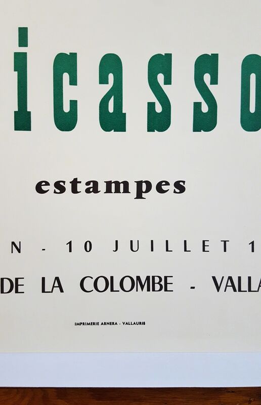 Pablo Picasso, ‘Expo 59 - Galerie de la Colombe Vallauris’, 1959, Posters, Lithograph, Exhibition Poster, Graves International Art