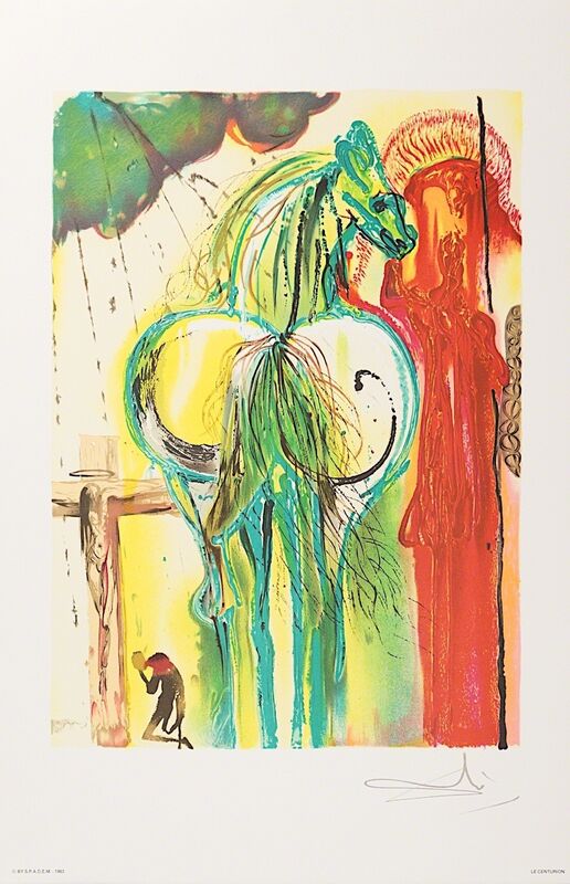 Salvador Dalí, ‘Le Centurion’, 1983, Print, Lithograph on Vélin d'Arches Paper, Art Lithographies