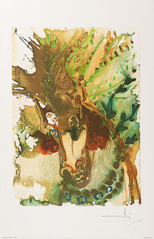 Salvador Dalí, ‘Bucéphale’, 1983, Print, Lithograph, Viva la Vida Art Gallery