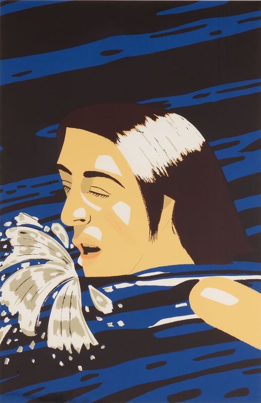 Alex Katz, ‘Swimmer’, 1976, Print, Lithograph in colors, Rago/Wright/LAMA